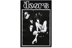 YOSHAN The Doors Poster: Iconic Vintage Music Art for Your Home's Aesthetic