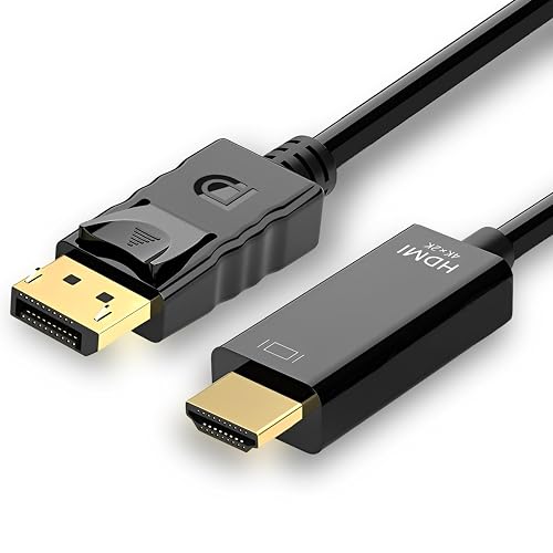 4K 60Hz Displayport to HDMI Cable 6ft