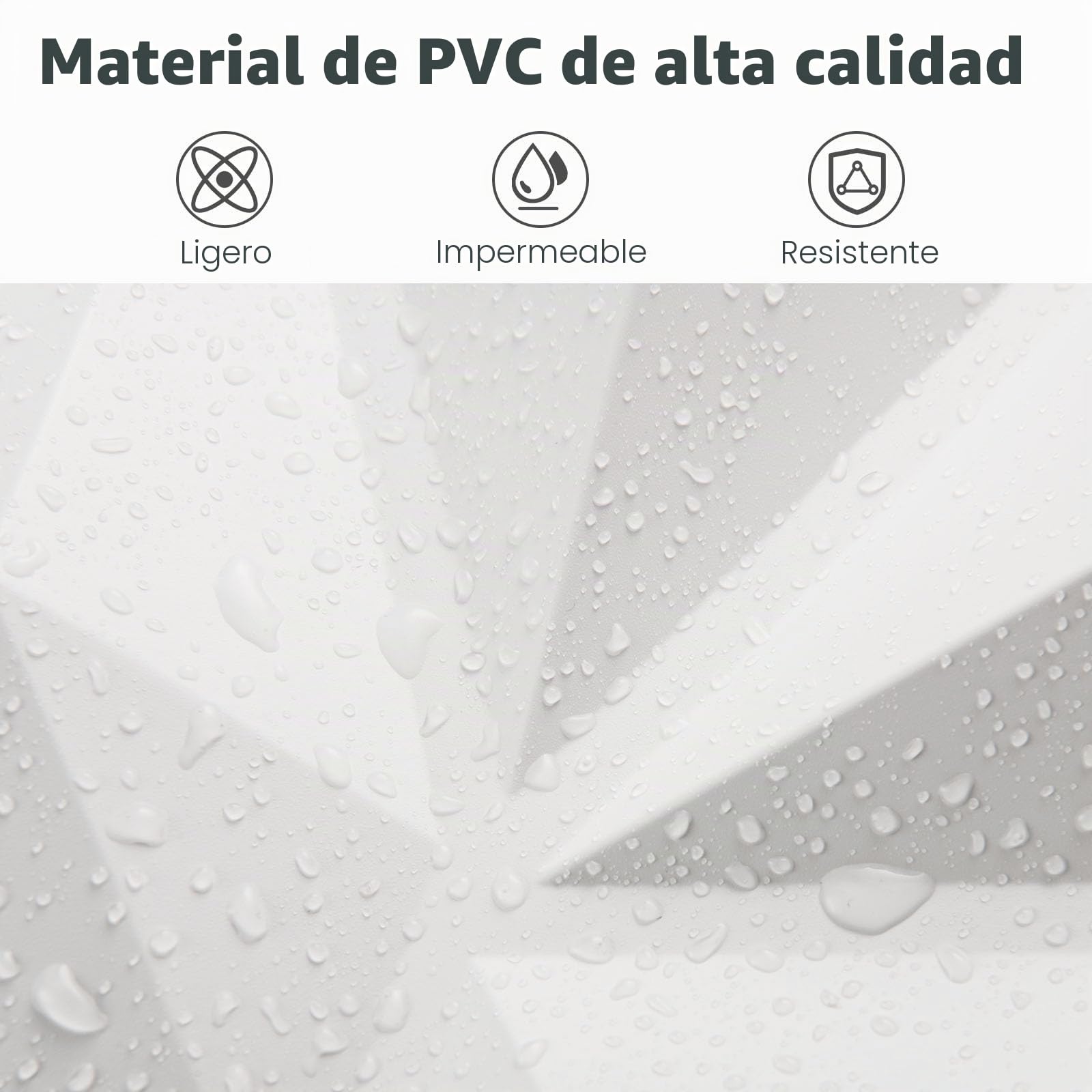 LIFEZEAL Paneles 3D de Pared en Forma de Diamante (Blanco 1)