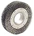 Wide Face Crimped Wire Wheels-DH Series - dh8 8" .014 wide face wire wheel w/2" arbor