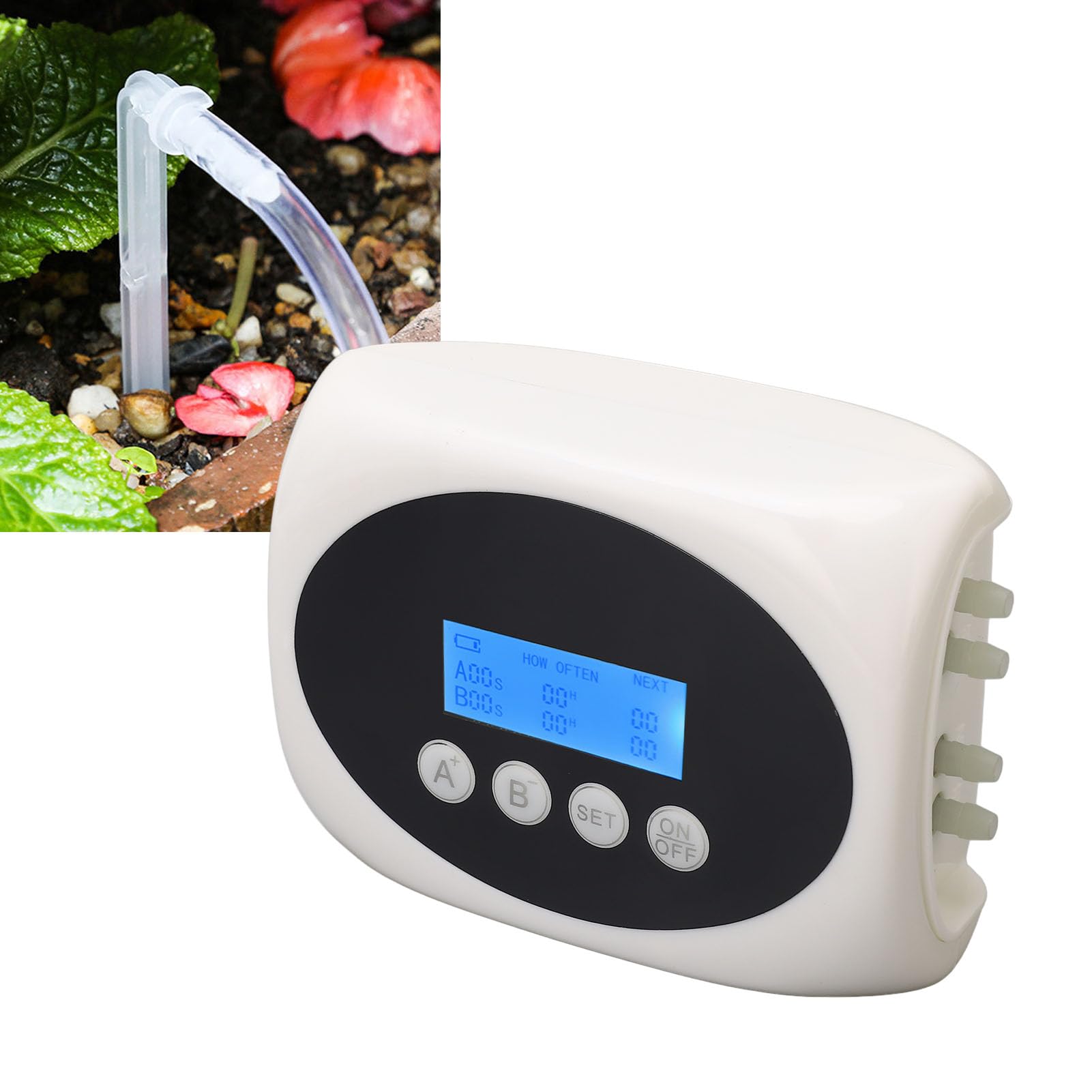 Kit di irrigazione a goccia automatica per di irrigazione solare per 15 piante