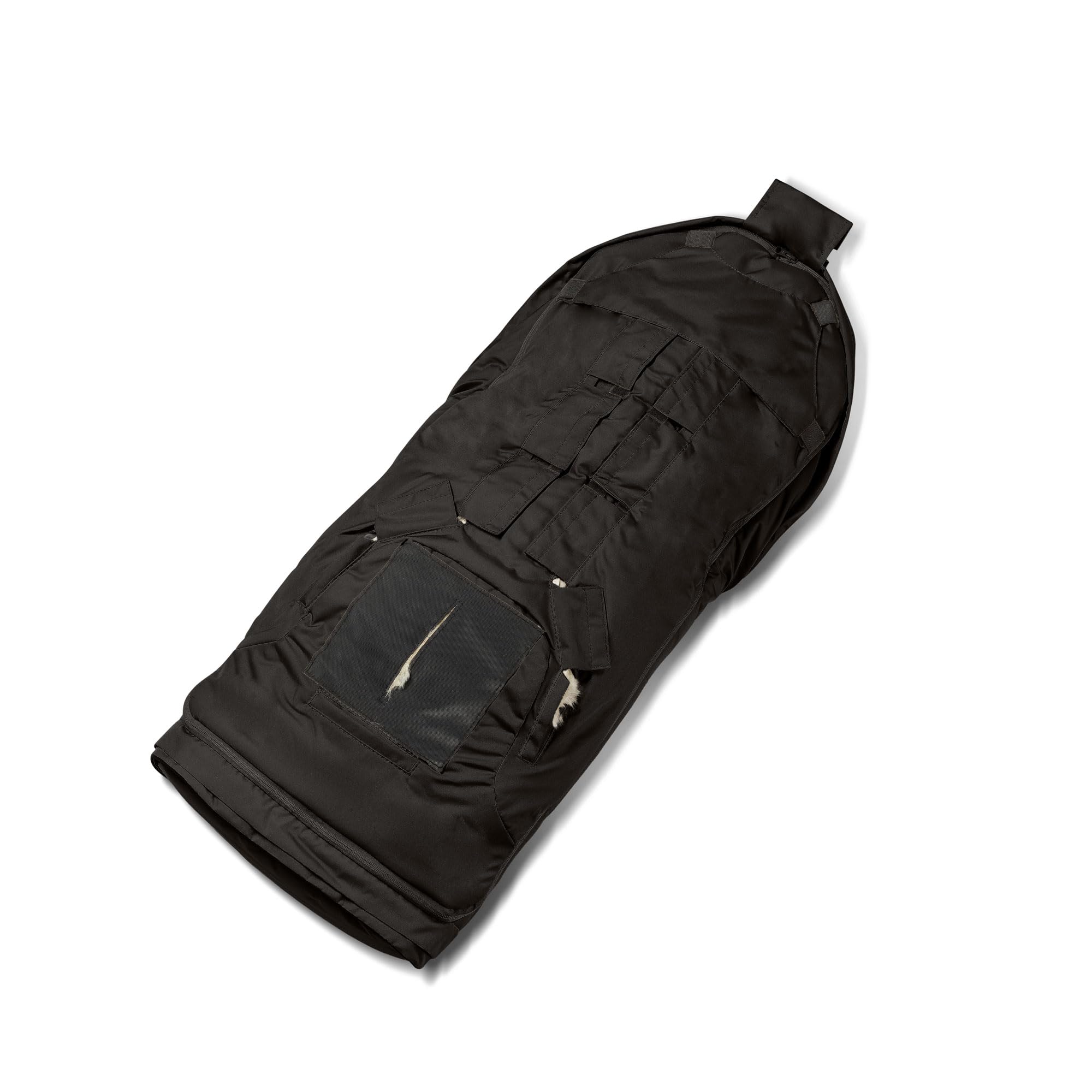 Fellhof Lammfell Fußsack Kitzbühel | Kinderwagen Universalmodell | verstellbar ca 40/45 x 86/106 cm | Merino Lammfell innen Wind- und wasserabweisend außen | 3- und 5-Punkt-Gurte
