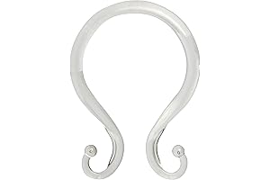 Effortless Elegance: Kenney Rust-Proof Shower Curtain Rings for Pristine Bathroom Aesthetics