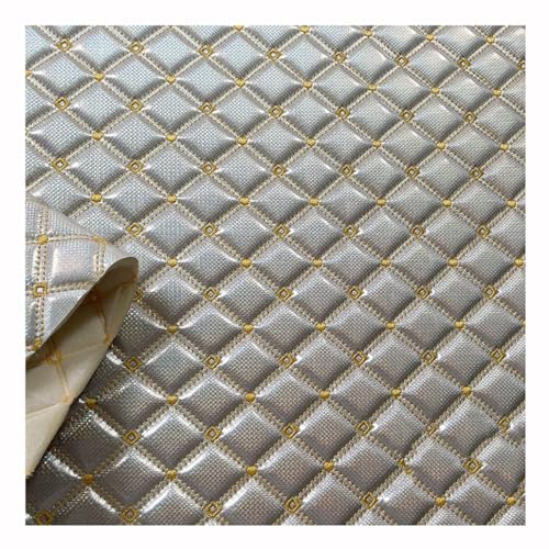 Sac souple de décoration en cuir artificiel gris pour votre salon