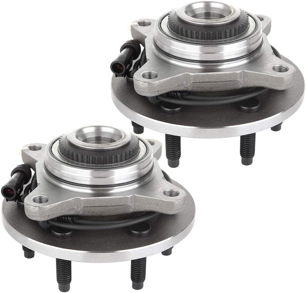 SCITOO Wheel Hub Wheel Bearing Assembly Front 515046 fit for Ford for F-150 2006-2008 for Lincoln MARK LT 2006-2008 6 Lugs Wheel Hub Bearing Assemblies W/ABS 2pcs