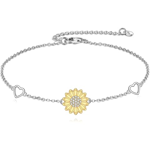 Sunflower/Pearl/Dragonfly/Cardinal/Evil Eye Hamsa/Ladybug/Owl/Butterfly/Raven Brace...