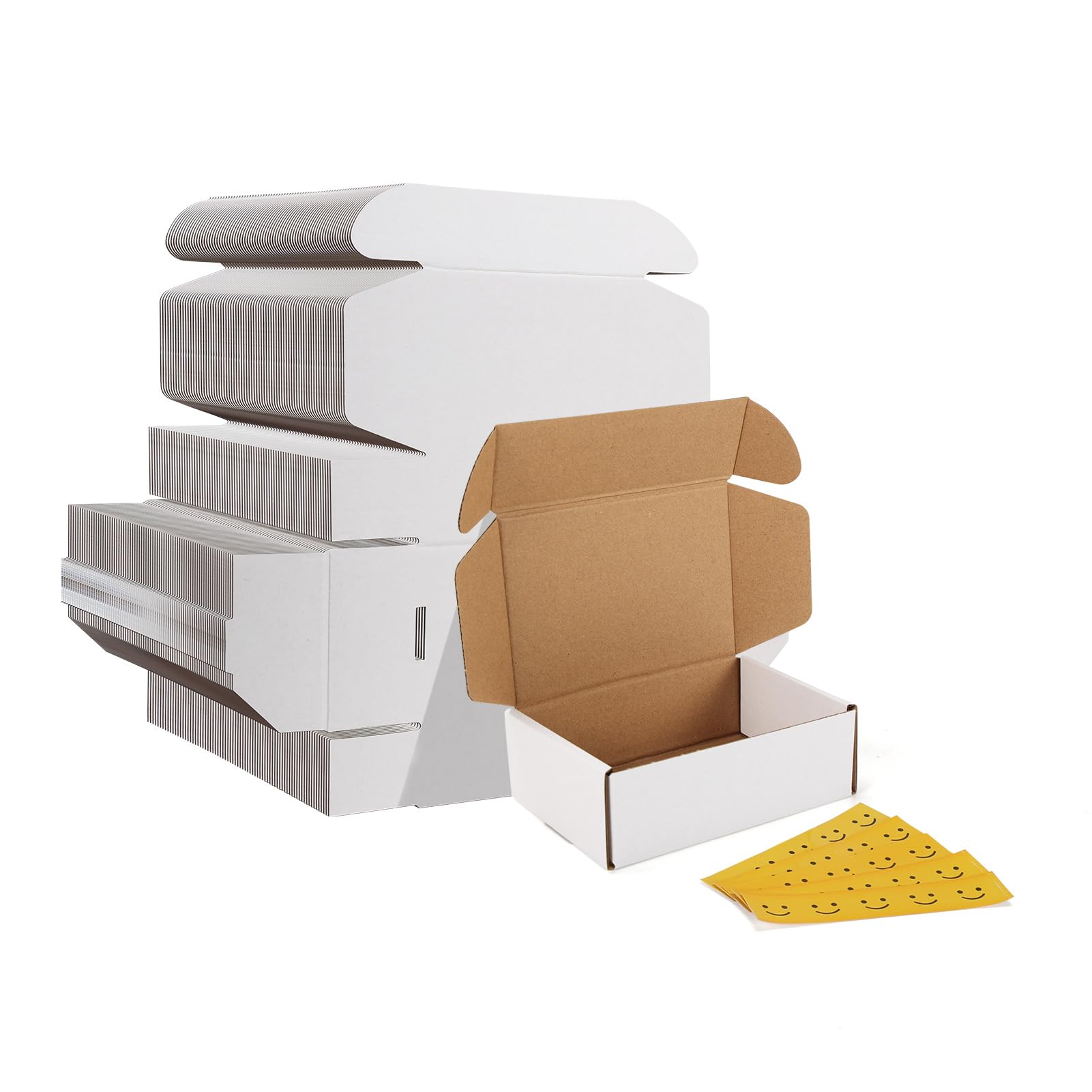 Amazon.com: HORLIMER 6x4x2 inches Shipping Boxes Set of 75, White