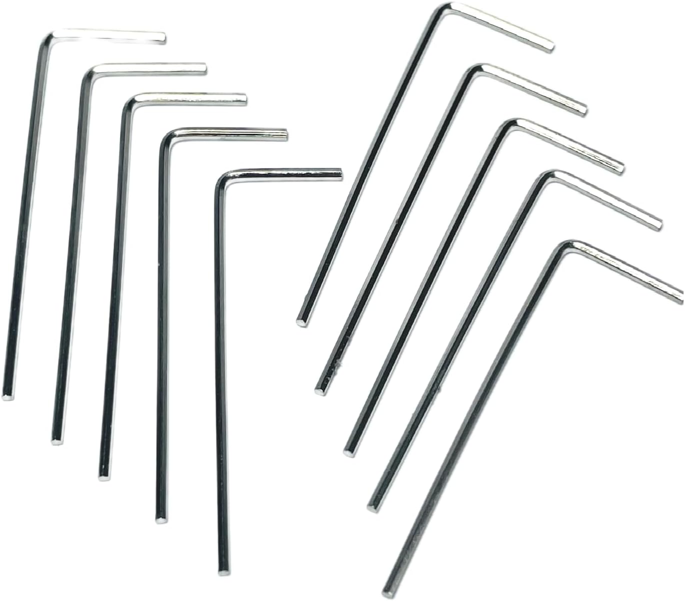 10pcs 0.9mm Allen Wrench sets,0.9mm Hex Key Wrench set,0.9mm Hex Driver allen key Door Key L Shaped hex wrench set.0.9mm Hex Wrench