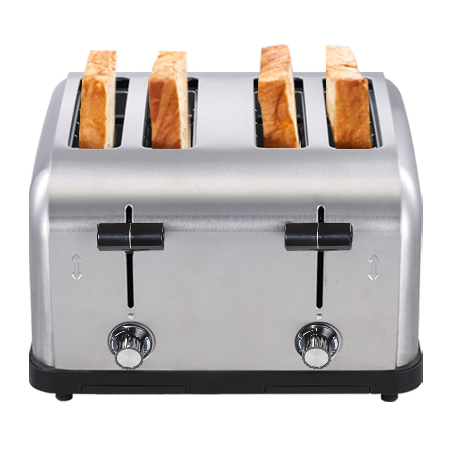Tostapane professionale per bagel, capacità di 4 fette, design durevole per tostatura uniforme, ideale per bar e ristoranti