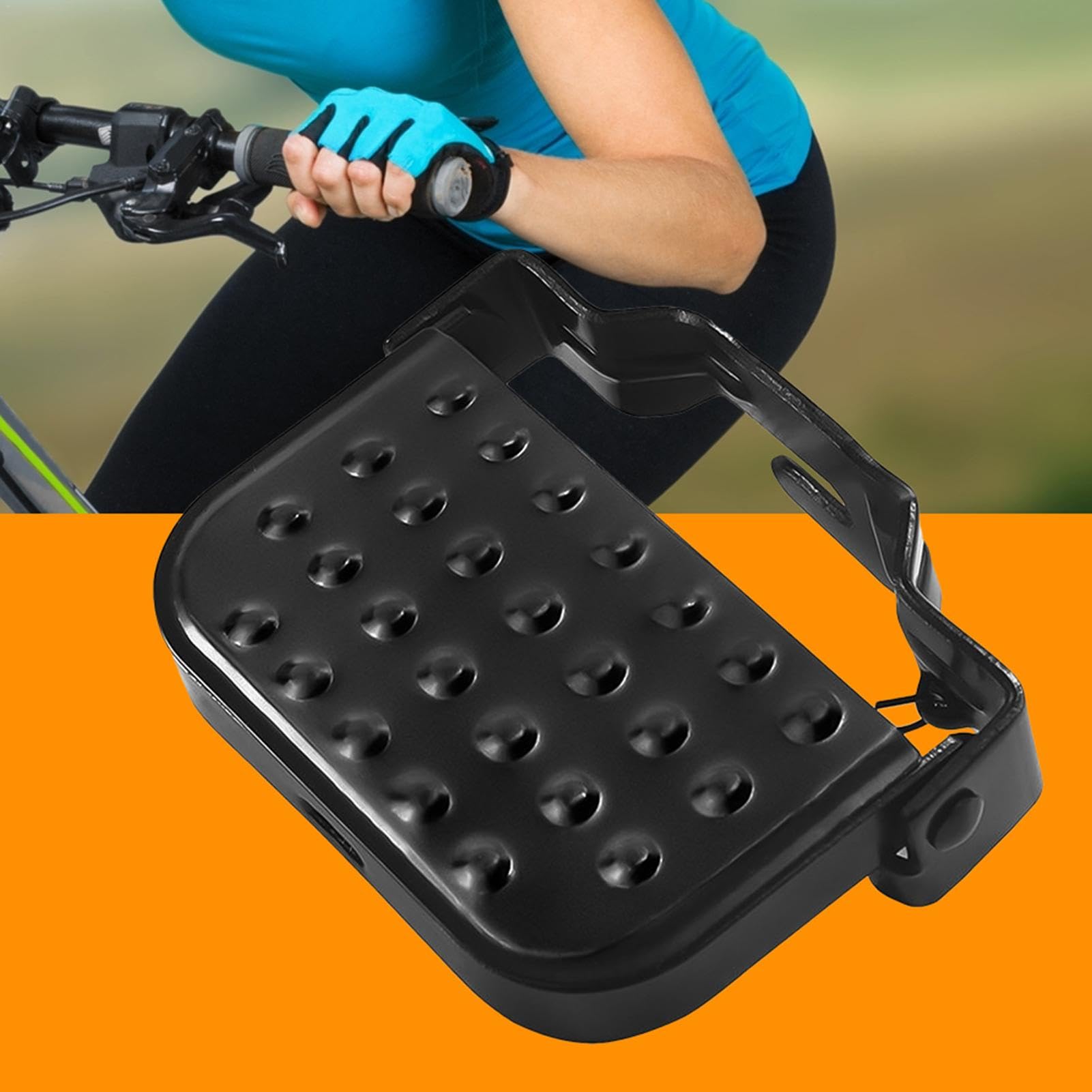 Pédales De Vélo Arrière Pour Passager, Compactes Et Durables, Option Pliable, Neuves