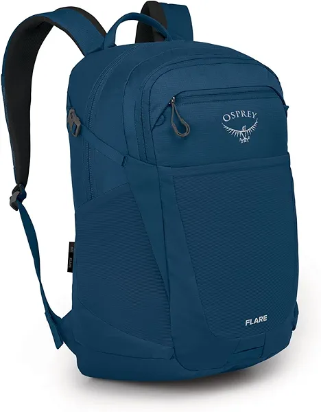 Osprey Flare Commuter Laptop Backpack, Night Shift Blue