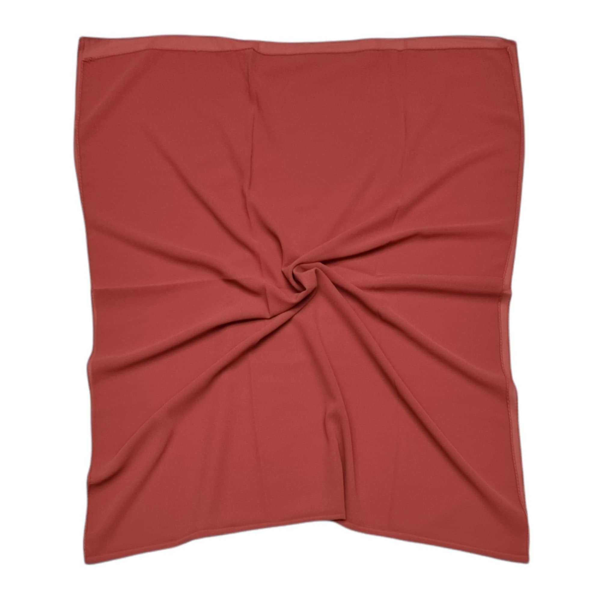 1 Pezzo Sciarpa Hijab Donna In Chiffon Sfumato, In Morbida Modal Di - Foto 3