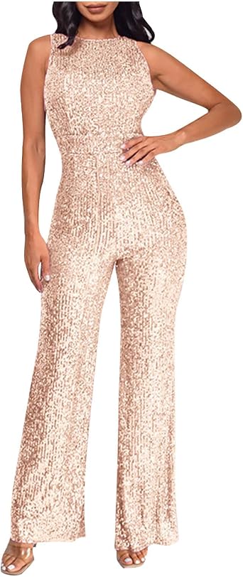 Women Cocktail Party Romper Fashion Sequin Clubwear Jumpsuit Sexy Off Shoulder Sleeveless Bodycon Rompers Overalls