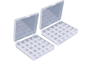 AKIRO 25 Slots Bobbin Case Holder