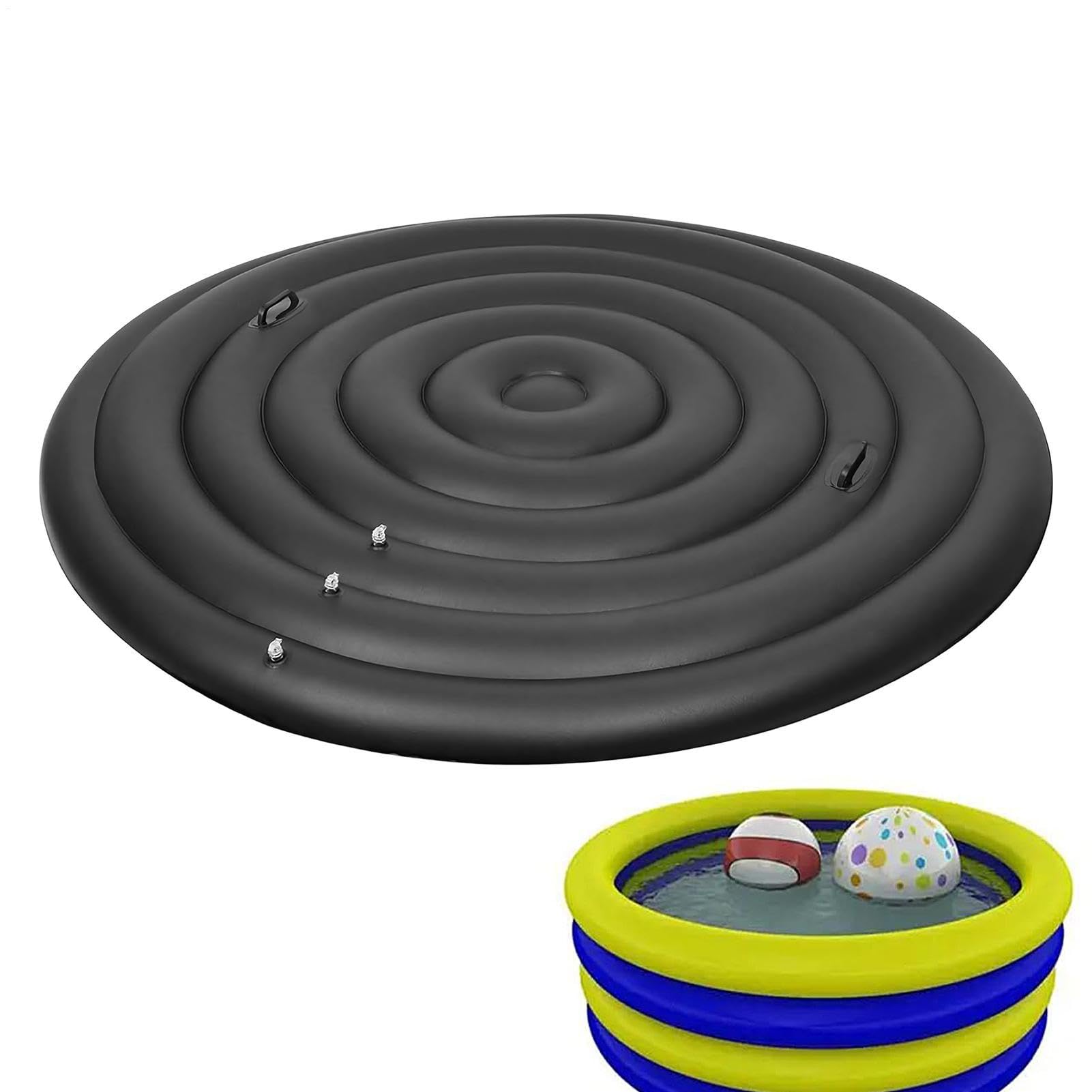Copertura Rotonda per Vasca Idromassaggio Protettore Coperchio Rotondo | Copertura per Vasca Idromassaggio da Esterno Interni bagno appartamento esterni cortile patio giardino cam