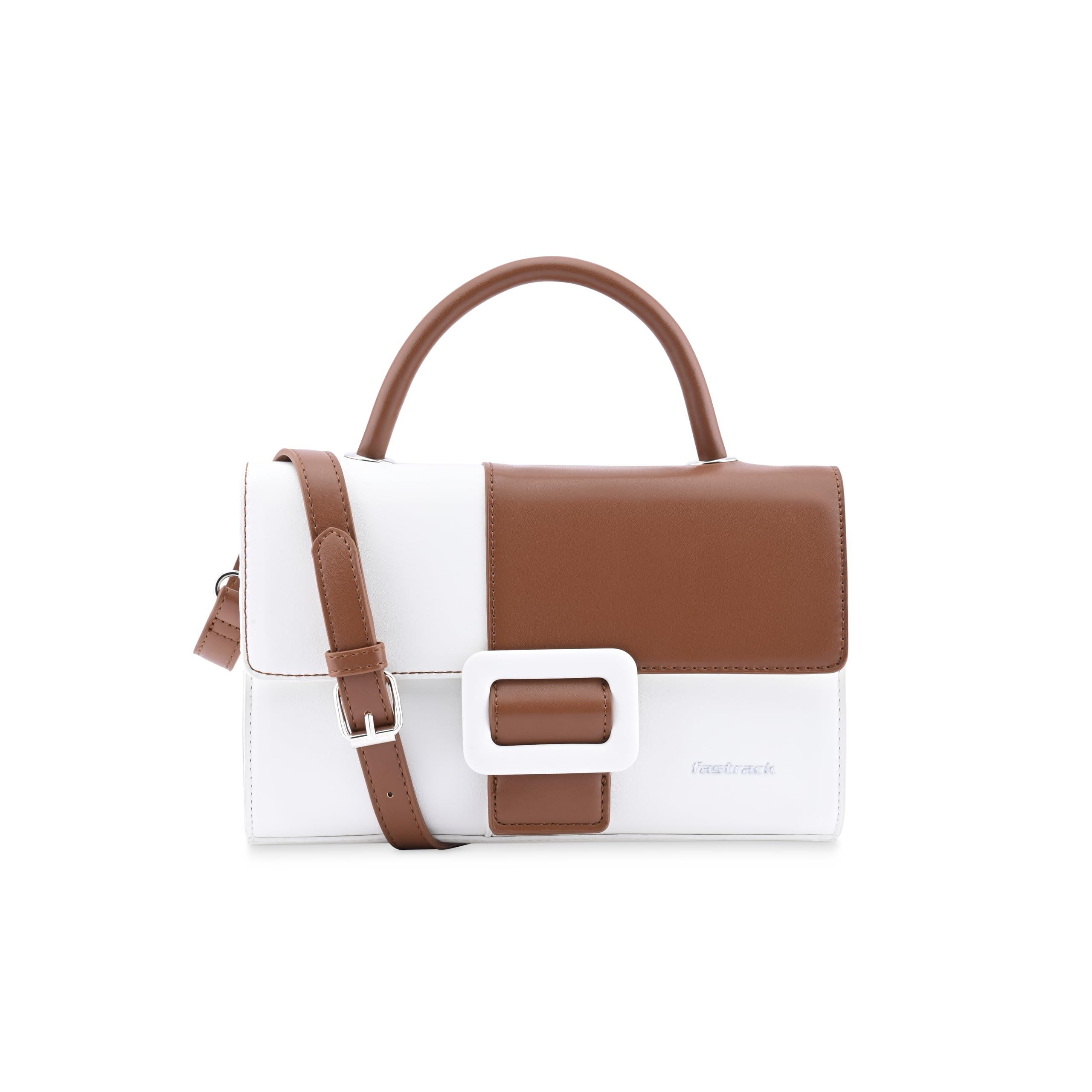 Snap and Style Satchel | Faux-Leather Women's Handbags | Satchel for Casual Carry-image-32