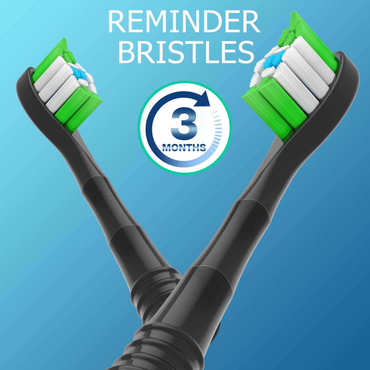 Cabezales de repuesto compatibles con cepillo de dientes eléctrico Phillips Sonicare, paquete de 16 cabezales de cepillo de dientes de repuesto para Philips Sonicare Protective Daily 4100 1100