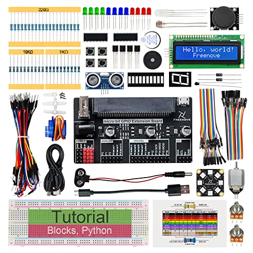 Freenove BBC Micro:bit Starter Kit – 38 Projects & Python