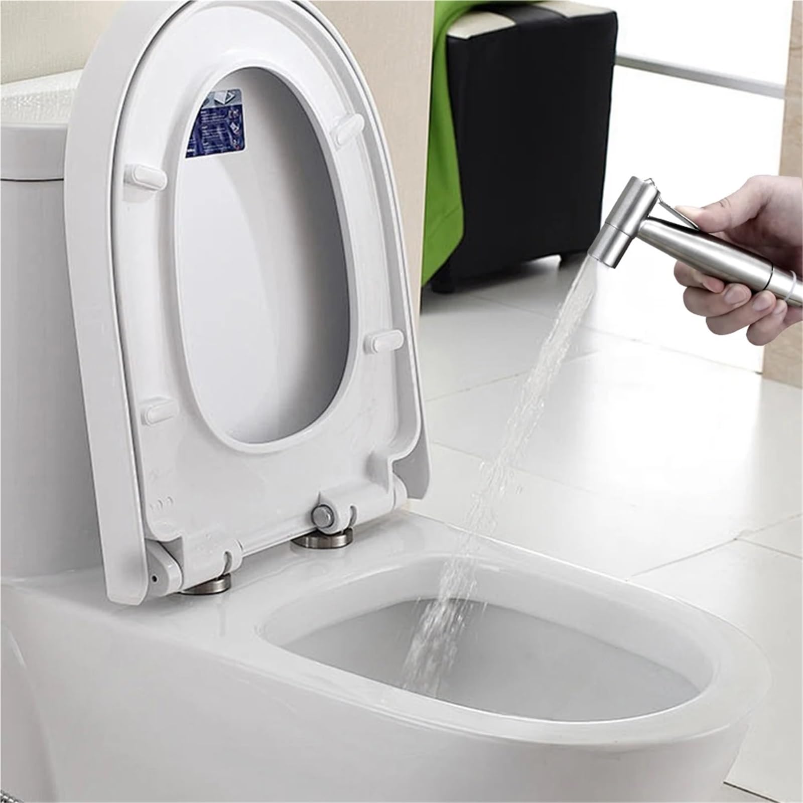 Doccetta per Bidet Doccetta Bidet in Acciaio con Deviatore