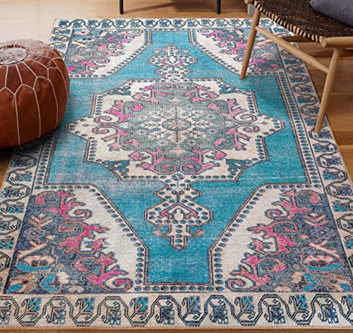 Monolia Machine Washable Area Rug, Non Slip Rug For Living Room, Bedside, Bathroom, Kitchen, Classroom Rug, Boho Decor (3' X 5') #TOP2