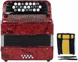 アコーディオン ヴィンテージ ロシア式ボタンアコーディオン バヤン KyoaHb ヴィンテージ バヤン ボタン アコーディオン、3 列フォーク