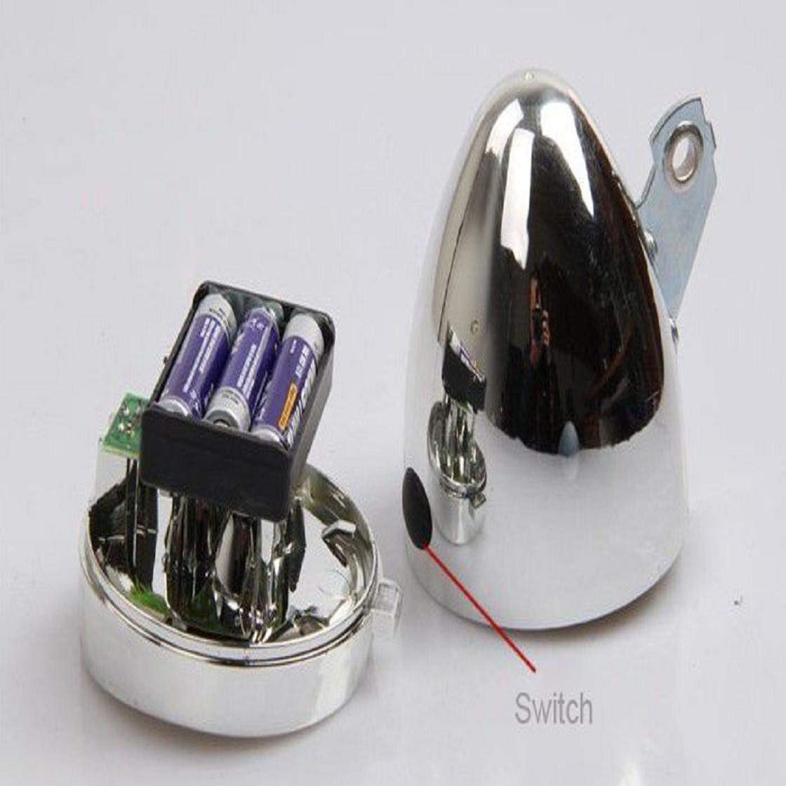Luce - Fanale Anteriore LED - Batterie Incluse - Ideale per Bicicletta City Bike - Vintage - Olanda Uomo/Donna