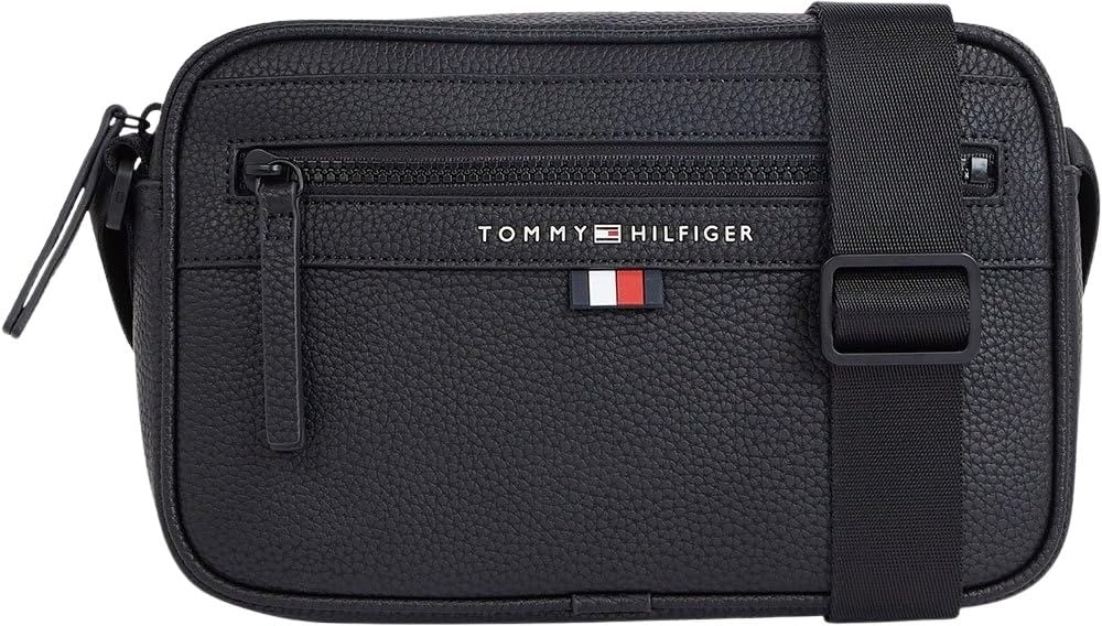 Tommy Hilfiger Sac à Bandoulière Homme Essential Reporter Petit, Noir