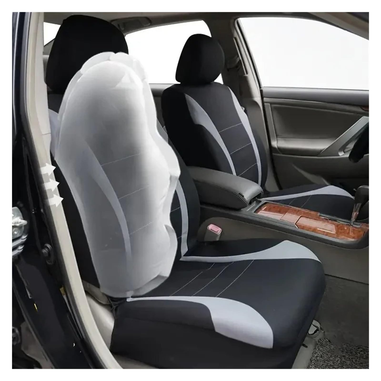 Funda Universal para Asiento Delantero/Trasero De Coche, Protección para Camión, Furgoneta, SUV, Accesorio Protector Juego Fundas Asientos