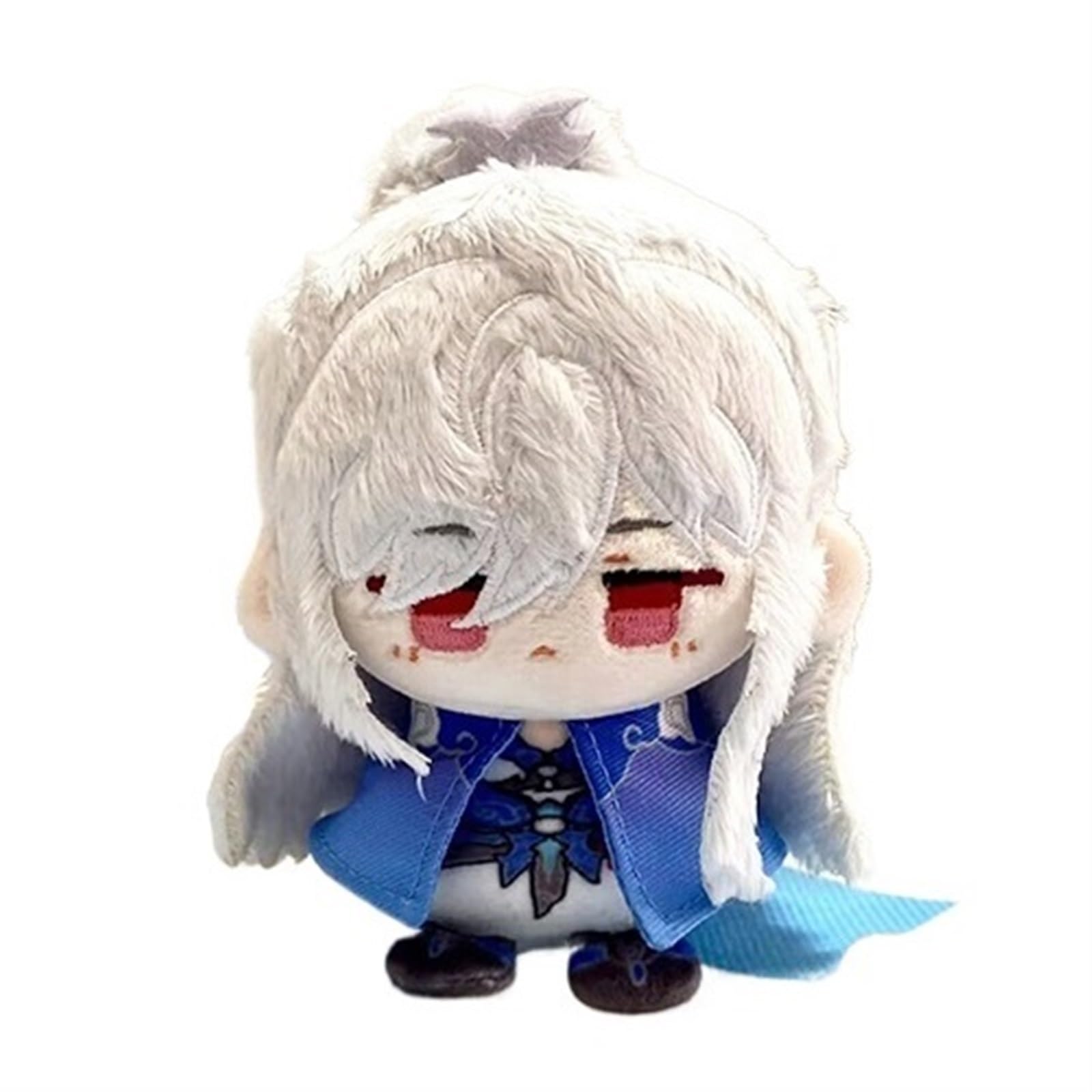 TOPLITHE Honkai Star Rail Plush, 12CM Kawaii Anime Plush Keychain Soft Adorable Cotton Plushie Doll for HSR Fans Gifts(Jingliu) — image 1