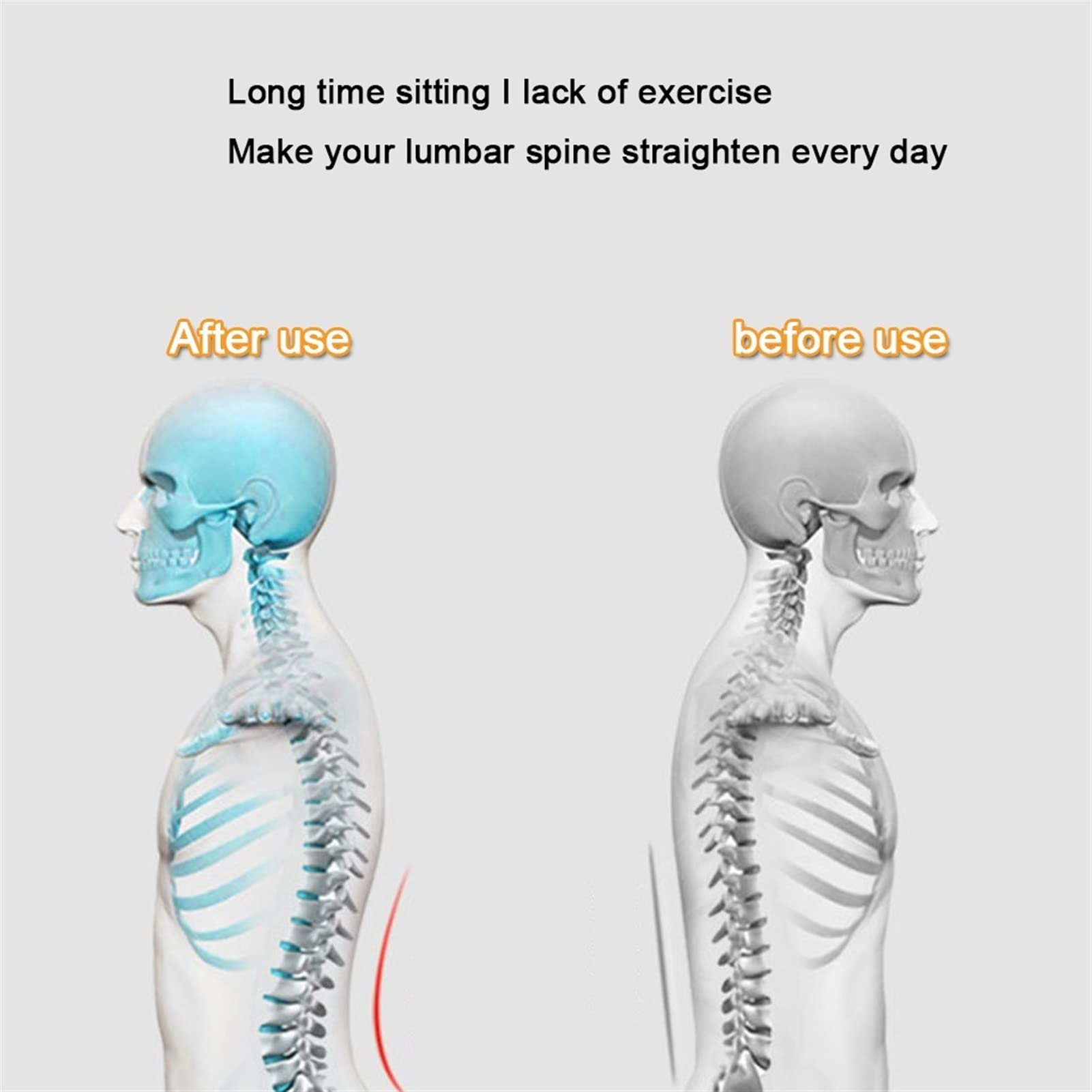 CDZL Cinturón De Protección Lumbar Tratamiento De La Hernia De Disco Y De La Distensión Muscular Protección De La Cintura para Hombres Y Mujeres Soporte Ortopédico para La Columna Vertebral