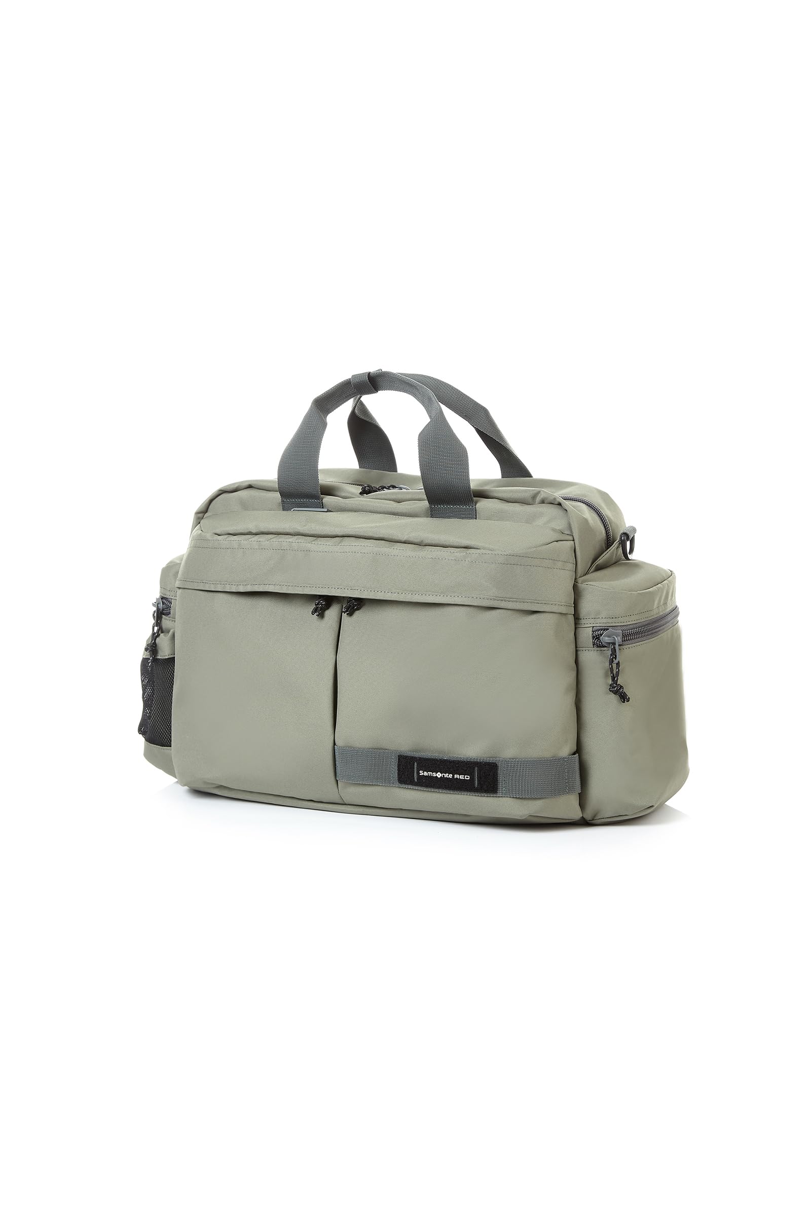 samsonite サムソナイト　ボストンバッグ　カーキ Samsonite - 美品 Samsonite 大容量 ボストンバッグ カーキ2way