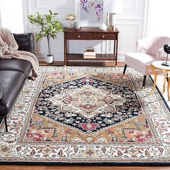 Image of Luxurious Tufted Woolen Carpet Collection Size 10 X 12 Feet (Color-Multi)