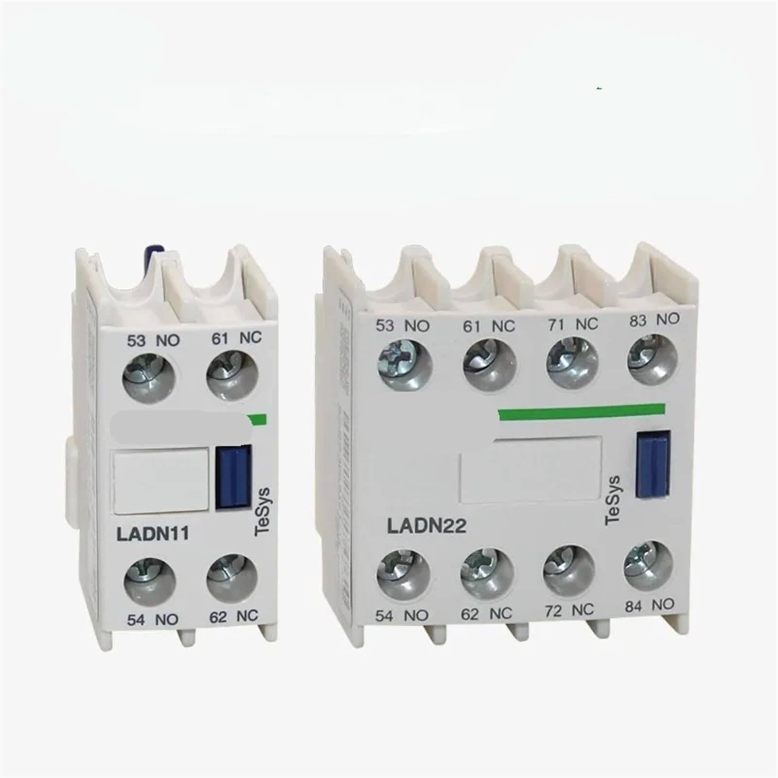 HUUOQIWY 1Pcs LC1D Contactor Auxiliary Contact LADN11C 22C 20C 31C 40C 02C 13C 04C(LADN11C)