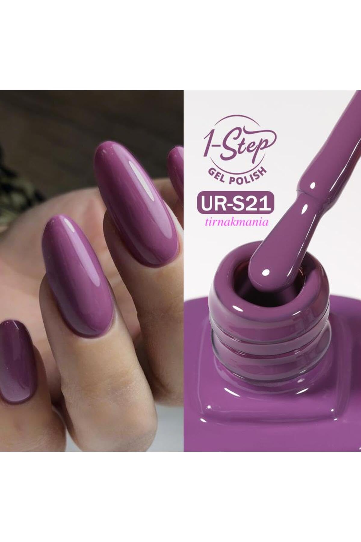 Ursugar 12 Ml 3In1 Kalıcı Oje Ur-S21 (60018) 6134