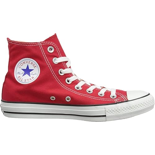red converse shoes
