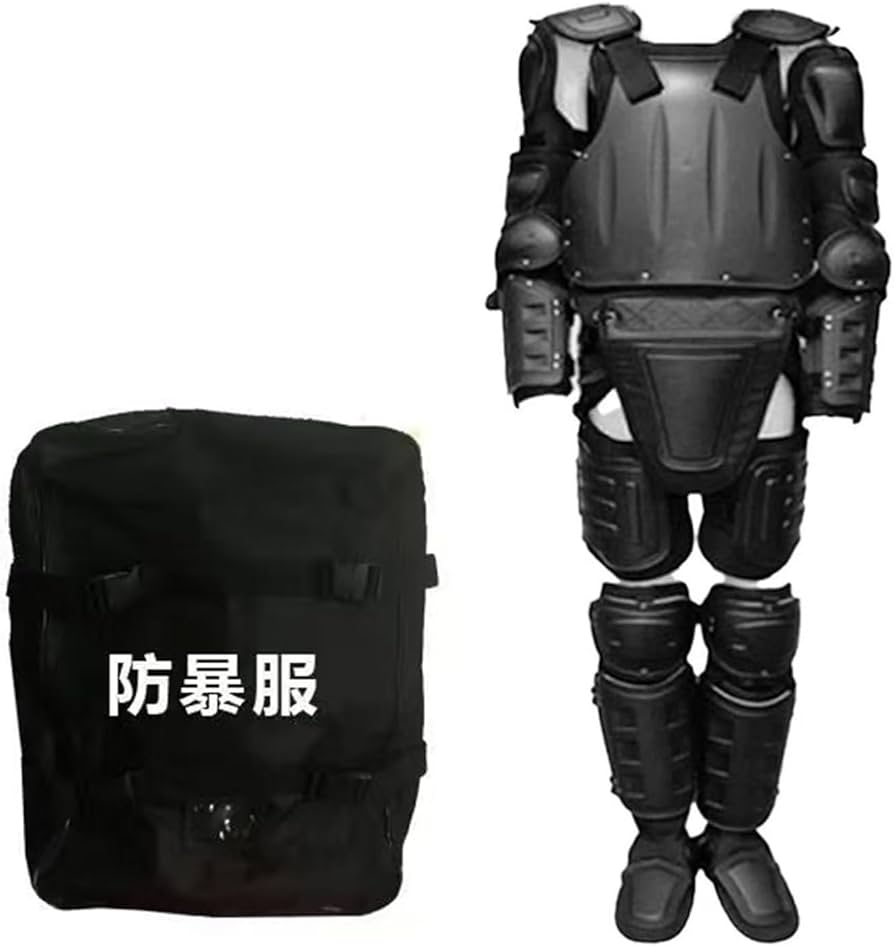 Amazon | 暴動服【全身防護鎧セット+収納バッグ】 防刃ベスト