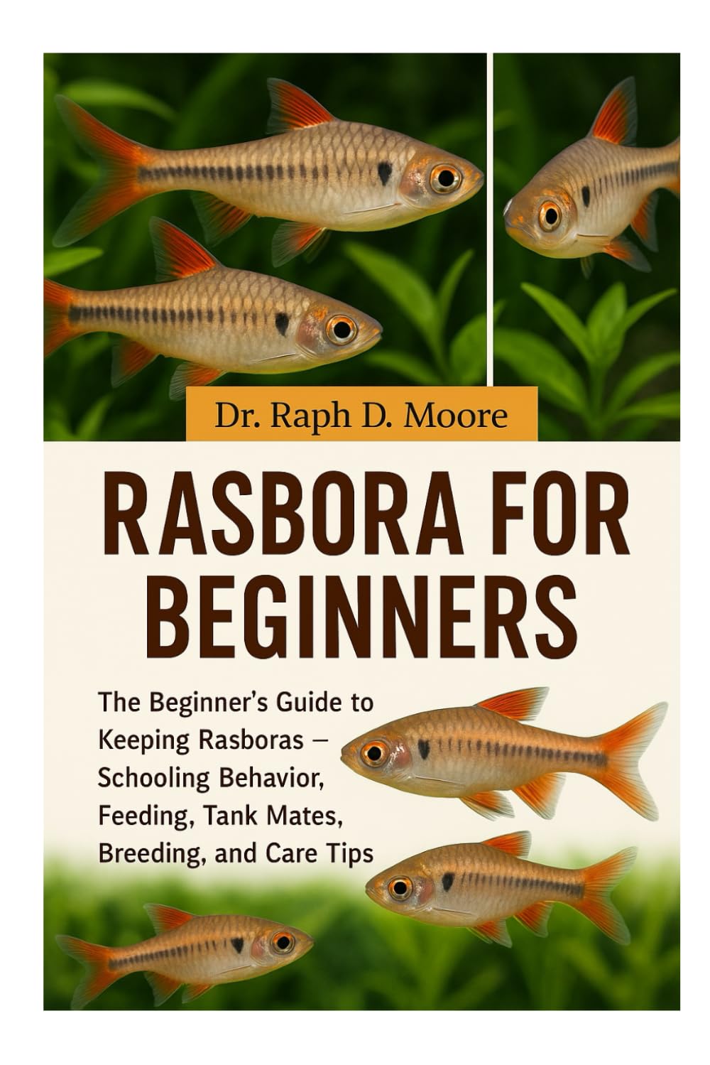 RASBORA FOR BEGINNERS: The Beginner’s Guide to Keeping Rasboras – Schooling Behavior, Feeding, Tank Mates, Breeding, and Care Tips