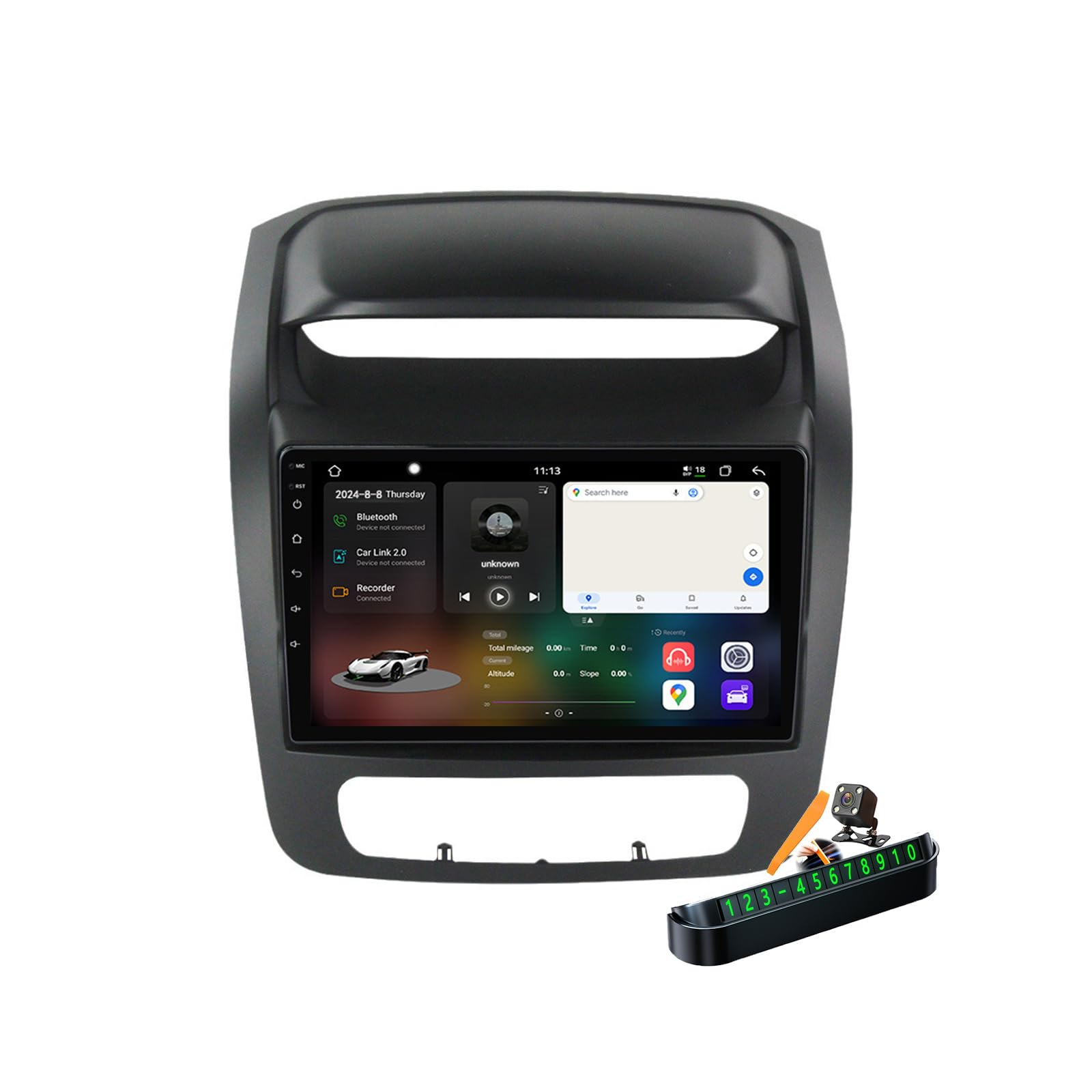 Autoradio Android 14 pour Sorento 2014 Écran Tactile 9'' Carplay Voyage