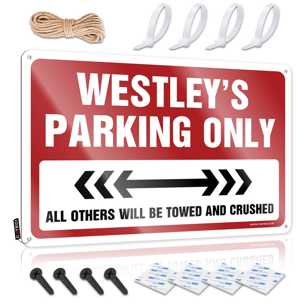Bathroom Stuff Nice Decorations | Westley's Parking Only Nostalgic Decorative Wall Art Ready To Hang For Bar(30X40CM)