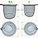Goture Folding Aluminum Fishing Landing Net Fish Net Cast Carp with Extending Telescoping Pole Handle