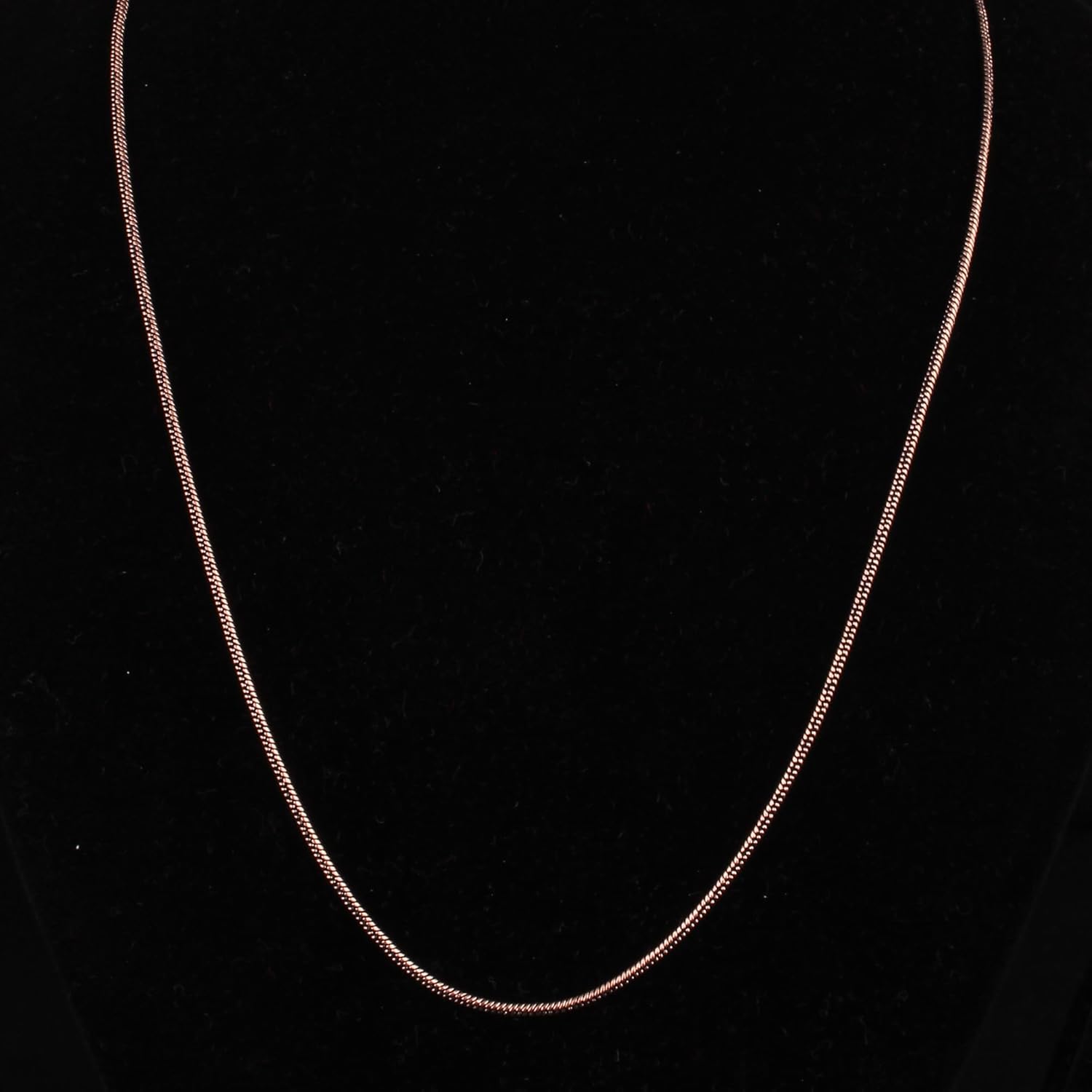 Rudra Empire Solid Copper Handmade Link Rope Chain Necklace for Women and Men- 20 Inch - Image 5