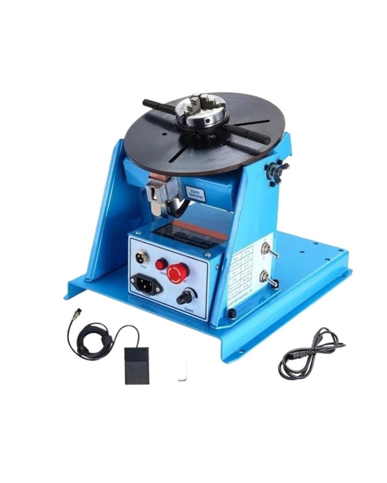 Rotary Welding Positioner 10KG Turntable Table Portable Welder Positioning Machine Cutting Grinding Assembly Testing
