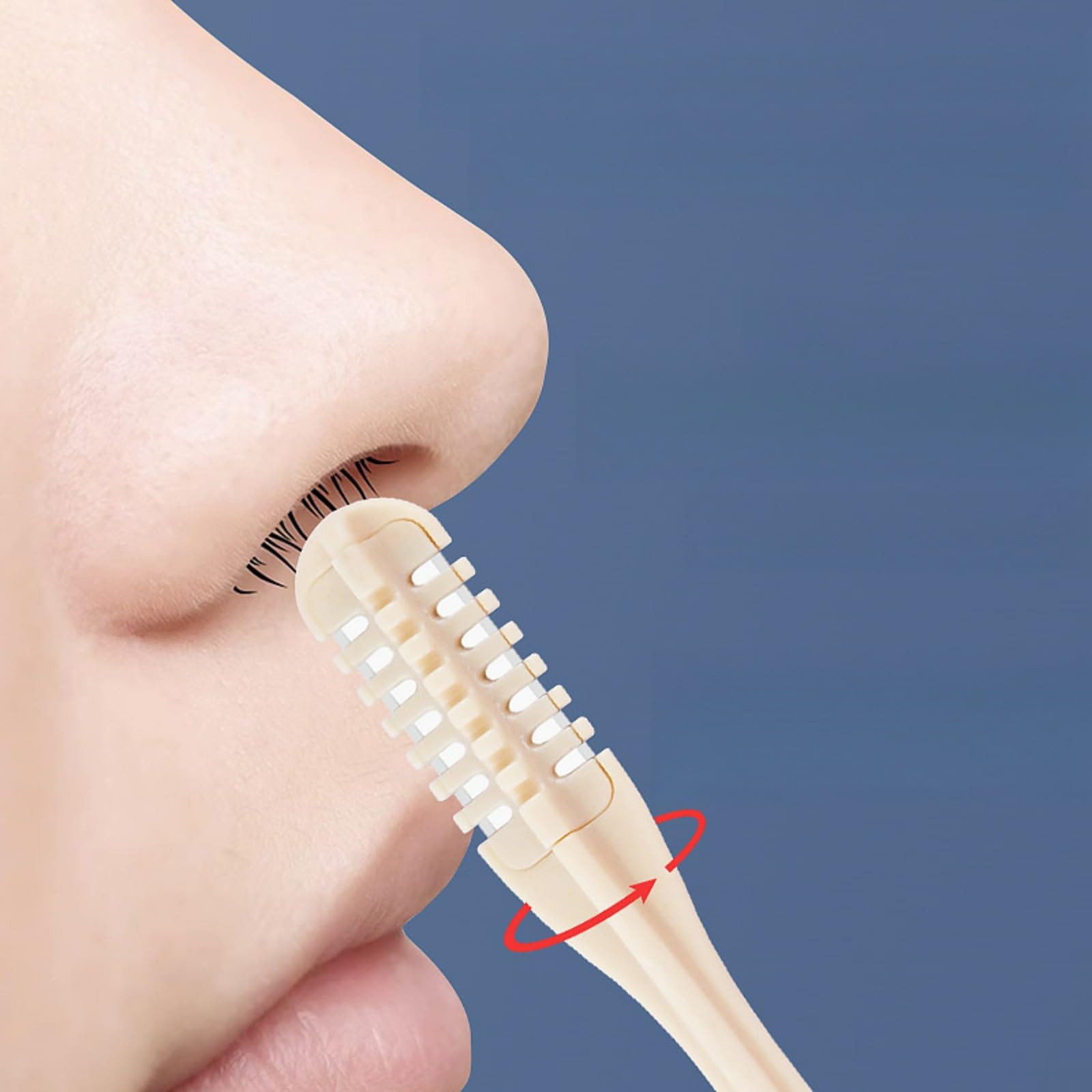 2pcs Nose Hair Trimmer Nose Hair Scraper 2PCS