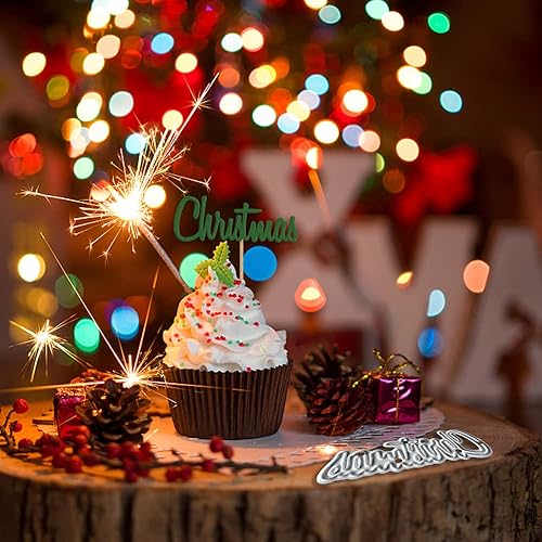 Miniatura 4 de Hying Troquel de corte de metal con palabras de feliz año nuevo para hacer tarjetas y decoraciones de álbumes de fotos, letras de feliz Navidad,