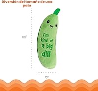 Vista 6 de Catstages - Juguete de salud dental para gato con hierba gatera, modelo Crunchy Pickle Kicker