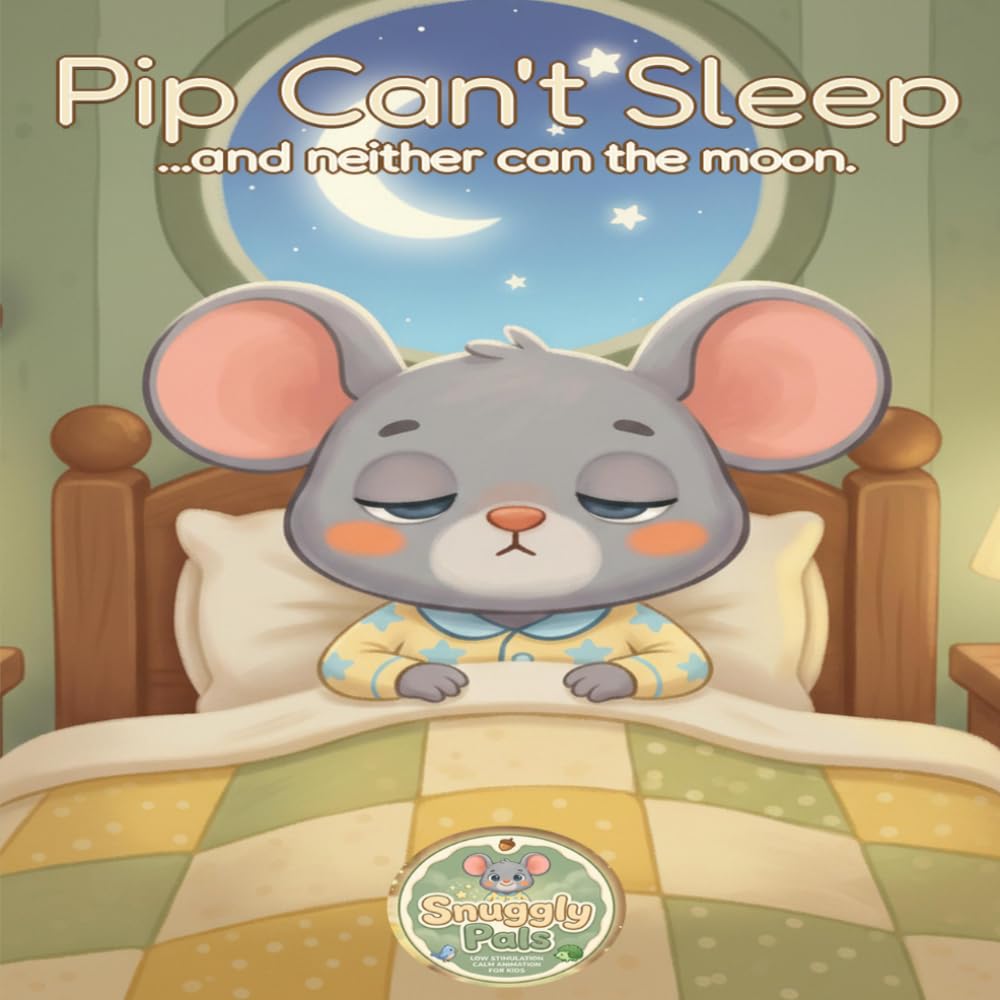 Pip Can't Sleep: A Cozy Bedtime Story for Little Ones Who Worry (Snuggly Pals)