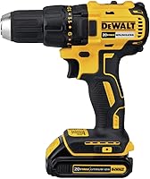 Vista 3 de DEWALT Kit de taladro/destornillador inalámbrico de 20 V MAX con batería y cargador incluidos (DCD777C2)