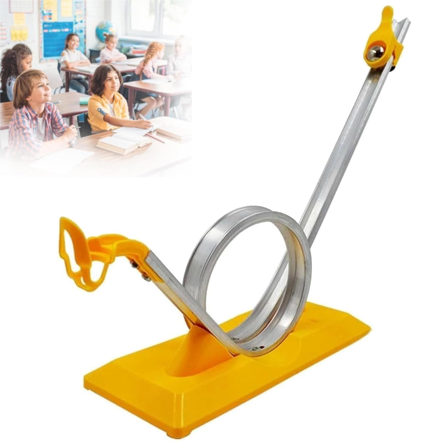 Centrifugal Rail Physics Teaching Instrument, Centrifugal Force Teaching Instrument, for Laboratories, Schools, Colleges Teaching Apparatus