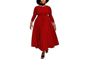 Elegant Plus Size Maxi Dress