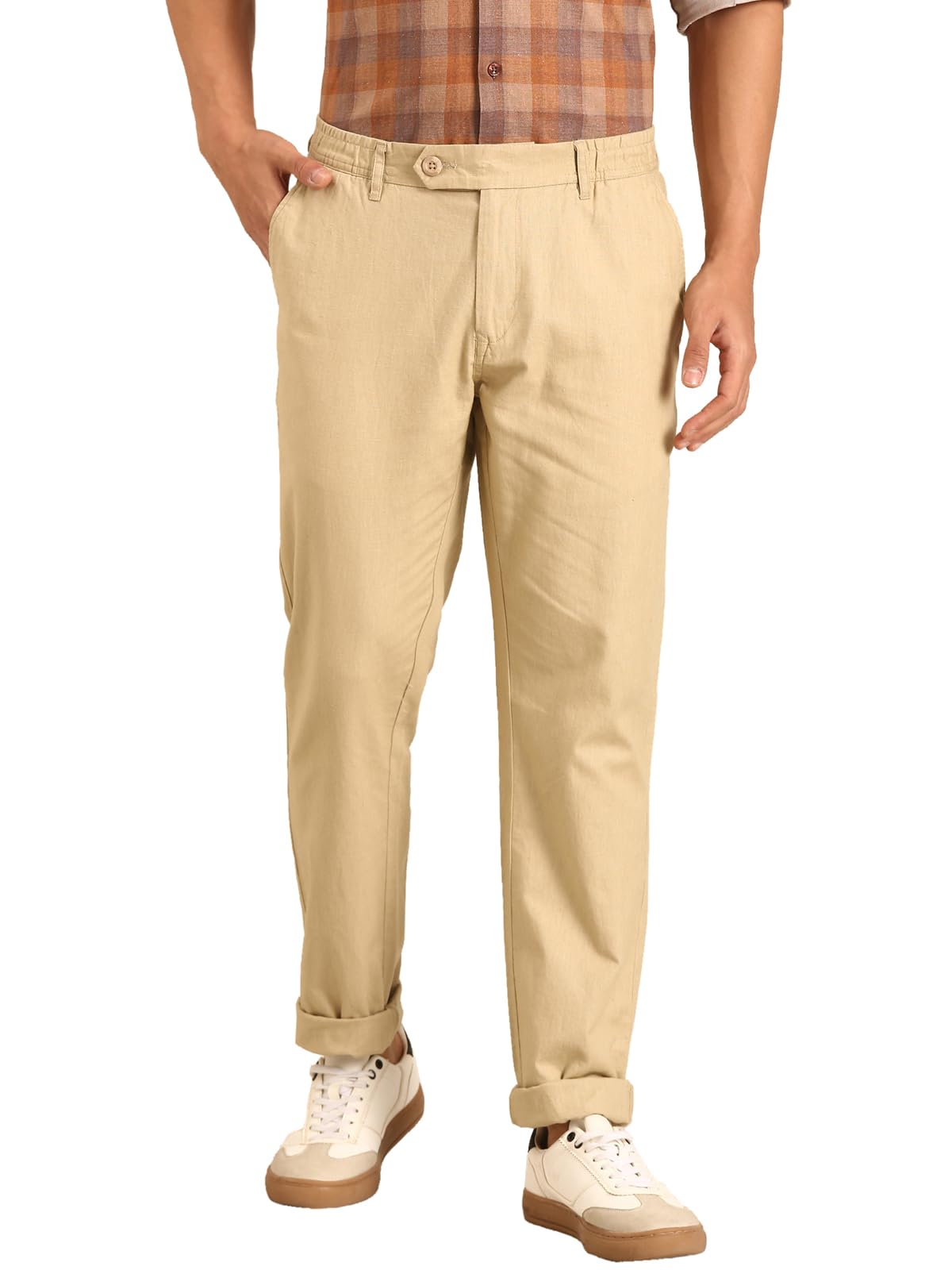 cavallo by linen club Men's Slim Pants-picture-30